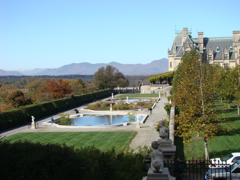 Biltmore House Side Garden